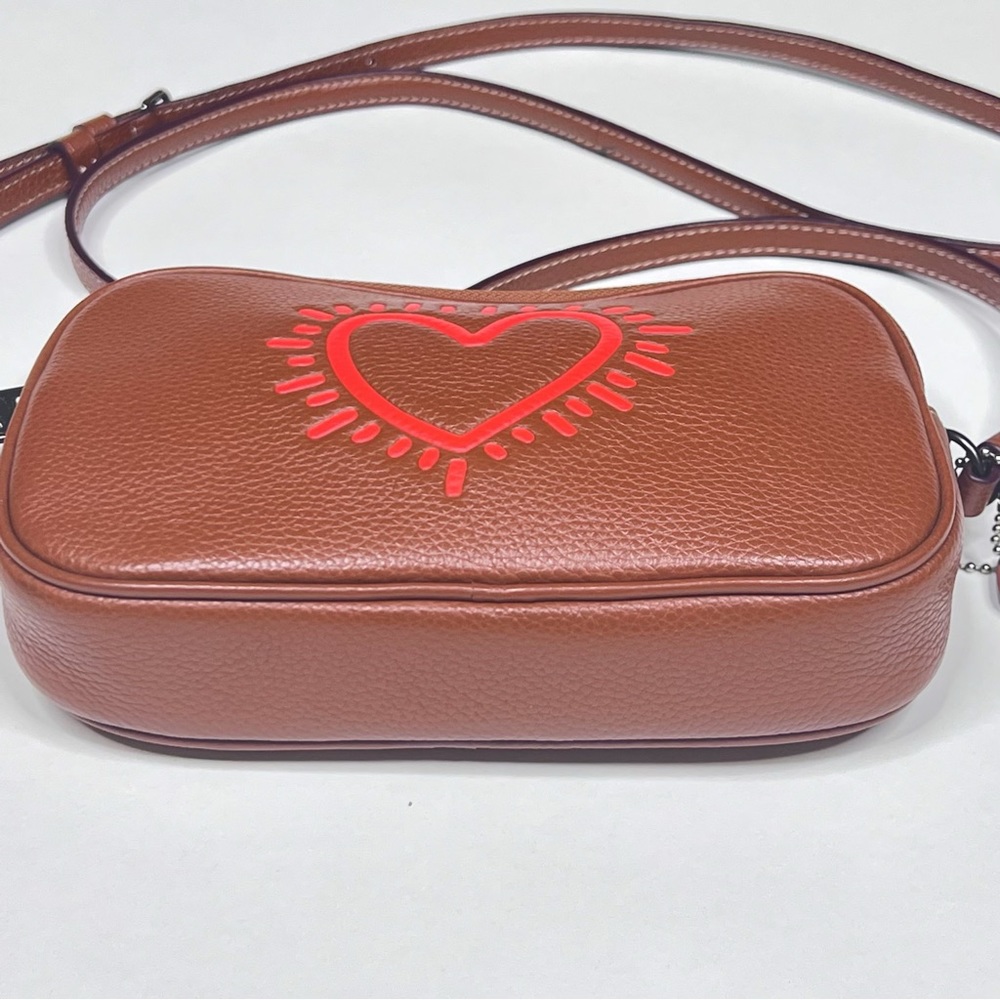 Coach &Keith Harris Calibration Rare hard to find cross body hand bag & dust bag